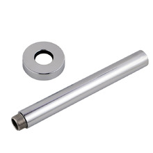 Euro 300mm Chrome Ceiling Shower Arm & Waterfall Head